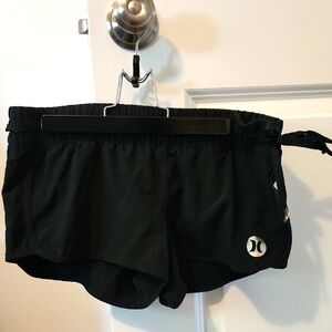 Hurley Black Women's Athletic Shorts